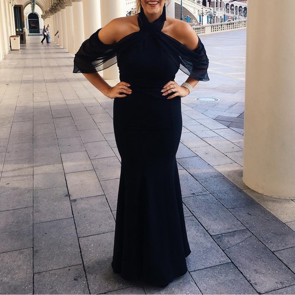 Jay Godfrey “Elizabeth” Open Back Evening Gown size US 10 - Picture 7 of 8